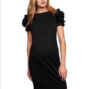 Pietro Brunelli Maternity Ruffled Shift Dress